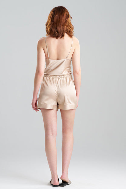 Natori Buy Glamour Drawstring Shorts in Café Online