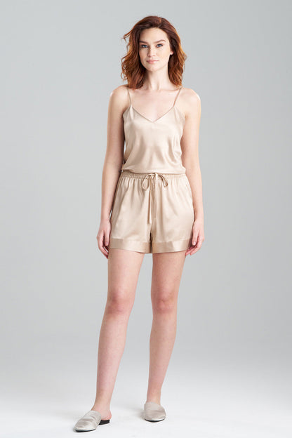 Natori Buy Glamour Drawstring Shorts in Café Online