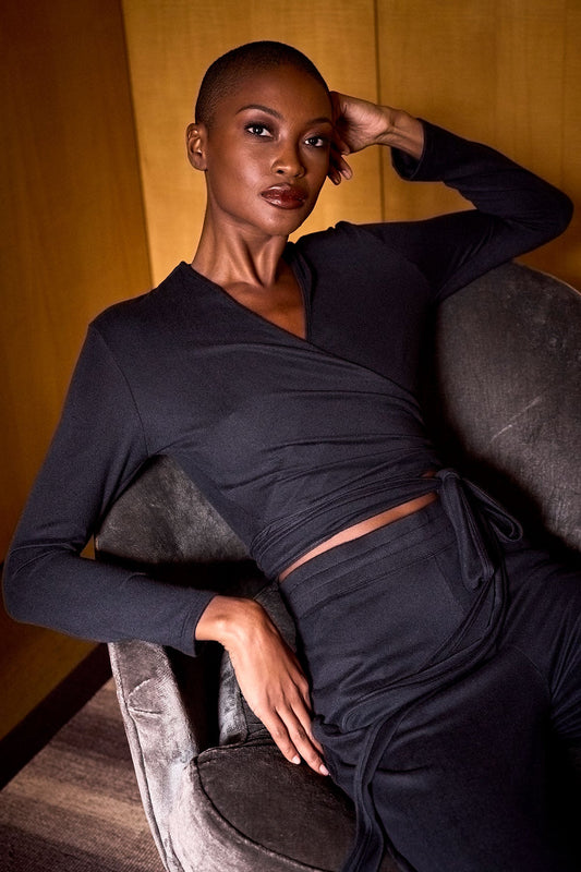 Natori Bliss Essentials Ballet Wrap
