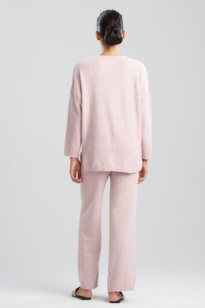 Natori Buy Aura Heather Chenille V-Neck Top in Heather Nude Blush Online