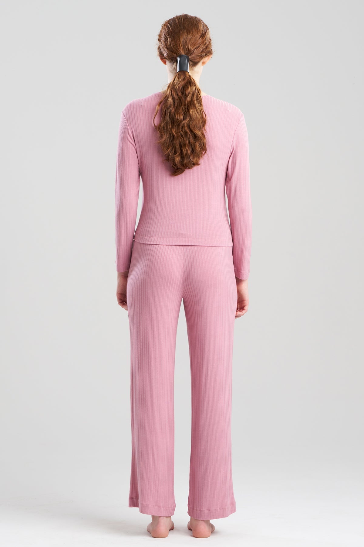 Natori Skye Rib Ease Long Sleeve Top