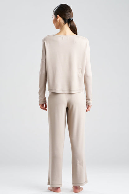 Natori Kaia Terry Destination Long Sleeve Top