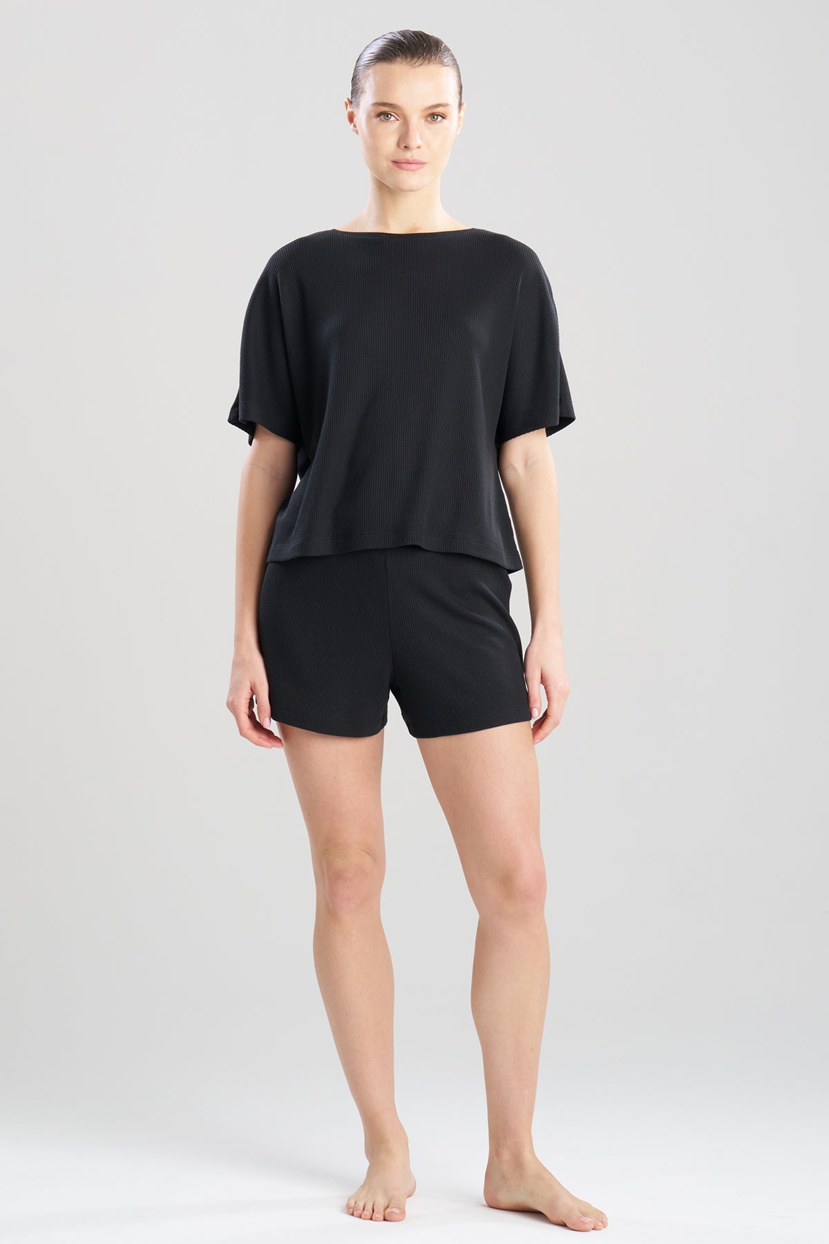 Natori Mila Waffle Everywhere Wedge Top