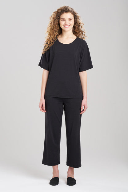 Natori Buy Ease Boat Neck Top in Black Online