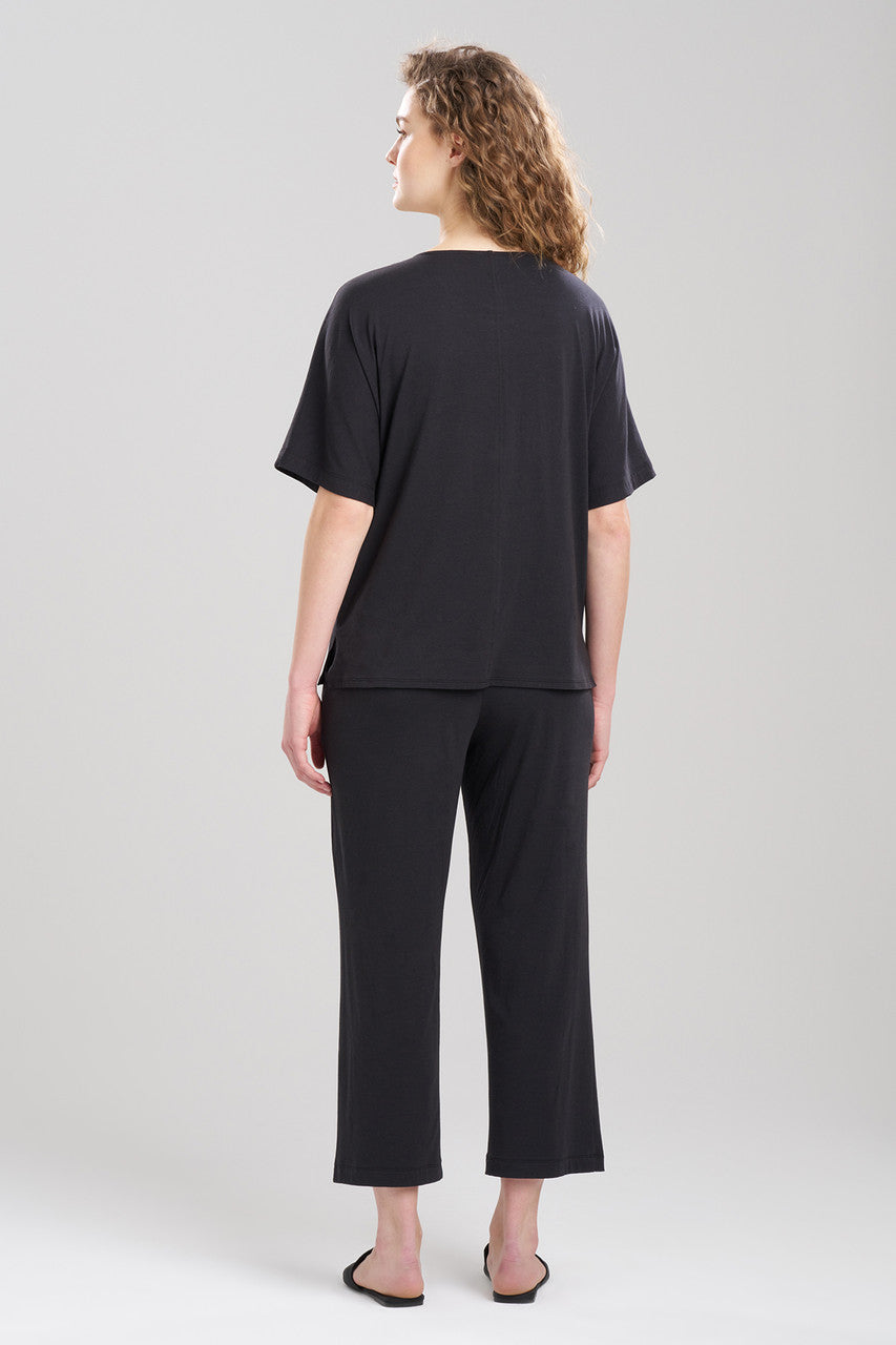 Natori Buy Ease Boat Neck Top in Black Online
