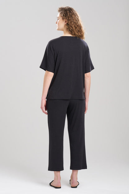 Natori Buy Ease Boat Neck Top in Black Online