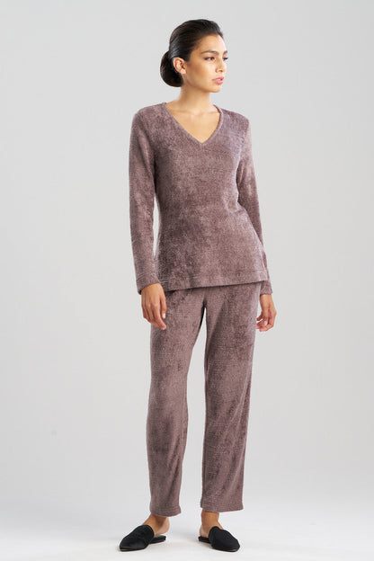 Natori Buy Unwind Long Sleeve Top in Truffle Online