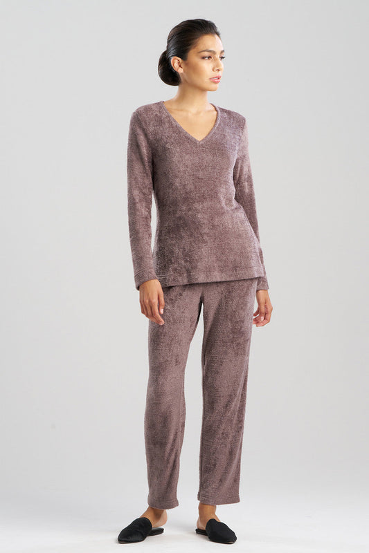 Natori Buy Unwind Long Sleeve Top in Truffle Online