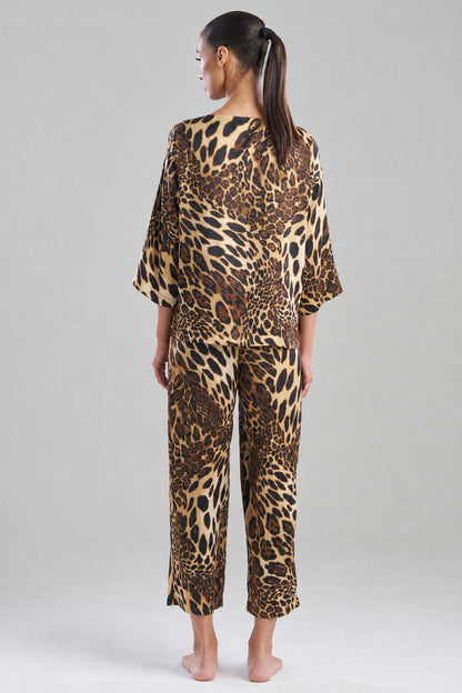Natori Luxe Leopard Pullover PJ