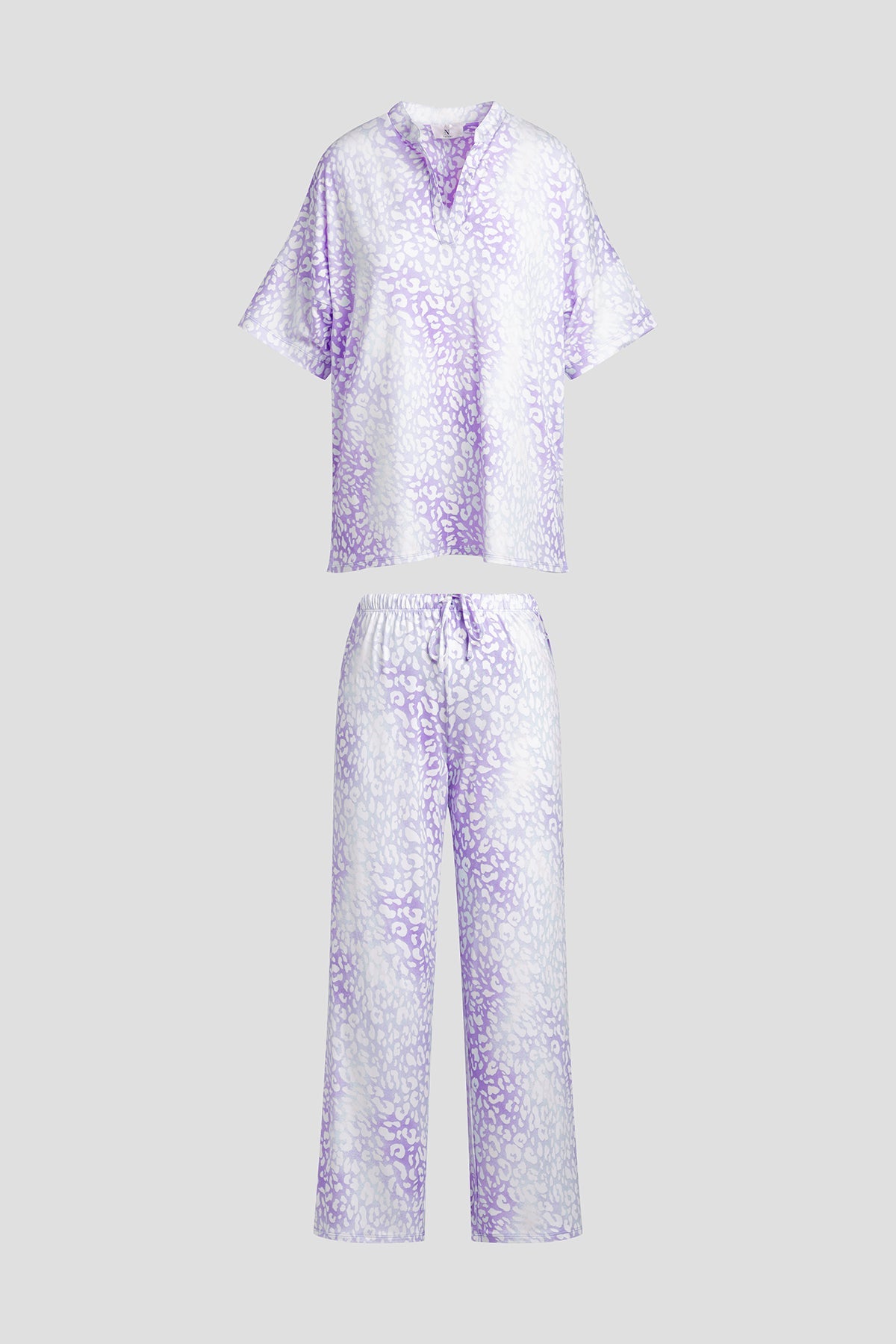 Natori Misty Leopard Cozy Knit PJ