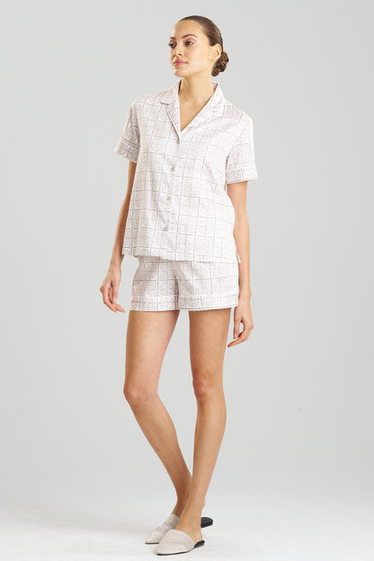 Natori Buy Infinity Cotton Sateen PJ in Smoked Pearl Online