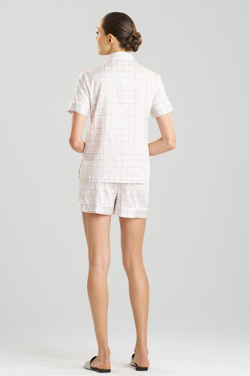 Natori Buy Infinity Cotton Sateen PJ in Smoked Pearl Online