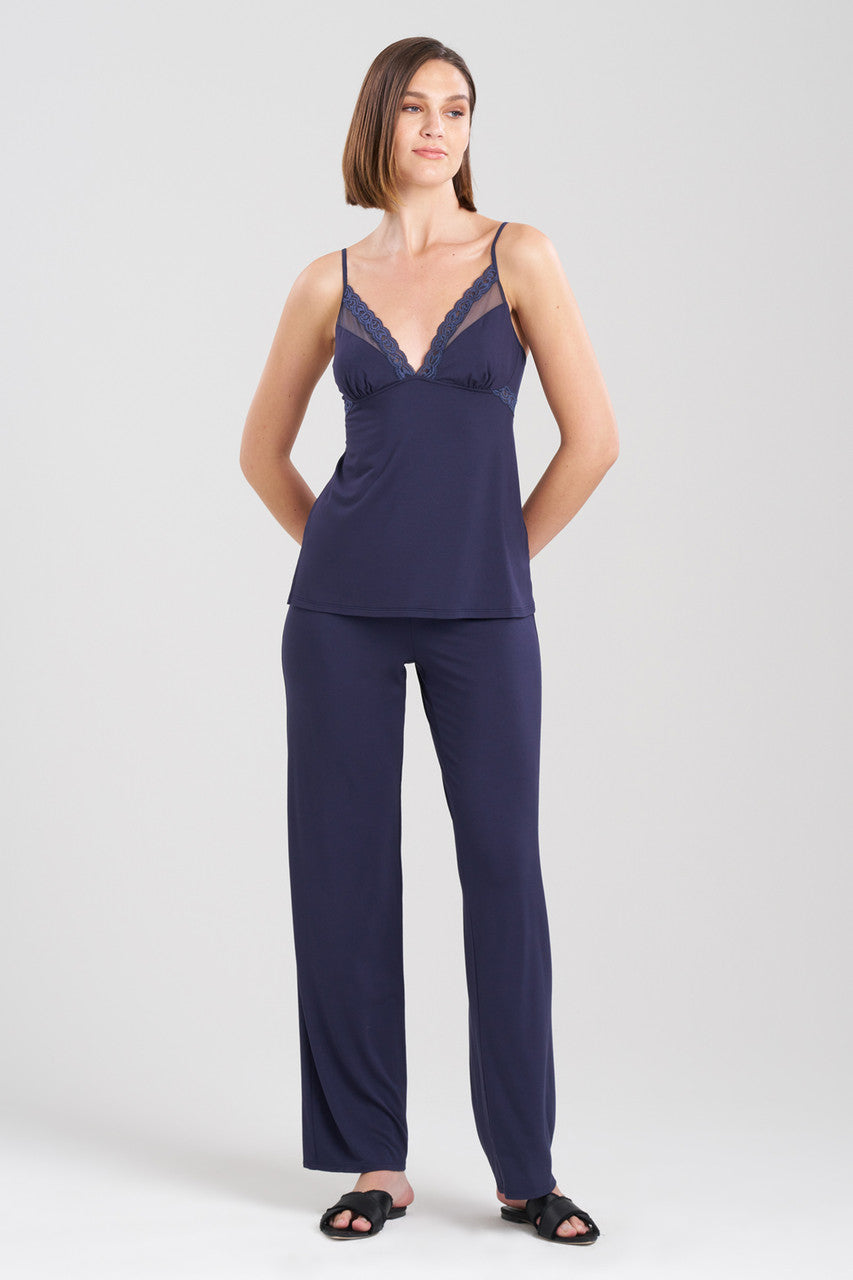 Natori Buy Feathers Essentials Lenzing™ Ecovero™ Viscose Cami PJ in Night Blue Online