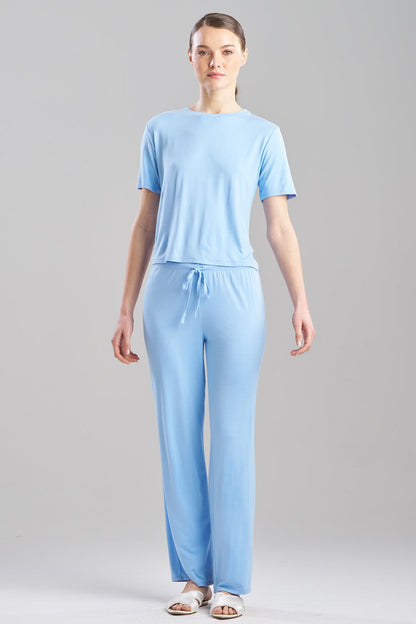 Natori Feathers Essentials Lenzing™ Ecovero™ Viscose Crew Neck PJ