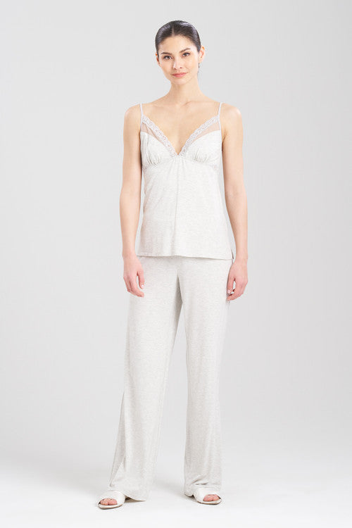Natori Buy Feathers Essentials Lenzing™ Ecovero™ Viscose Cami PJ in Heather Pebblestone Online