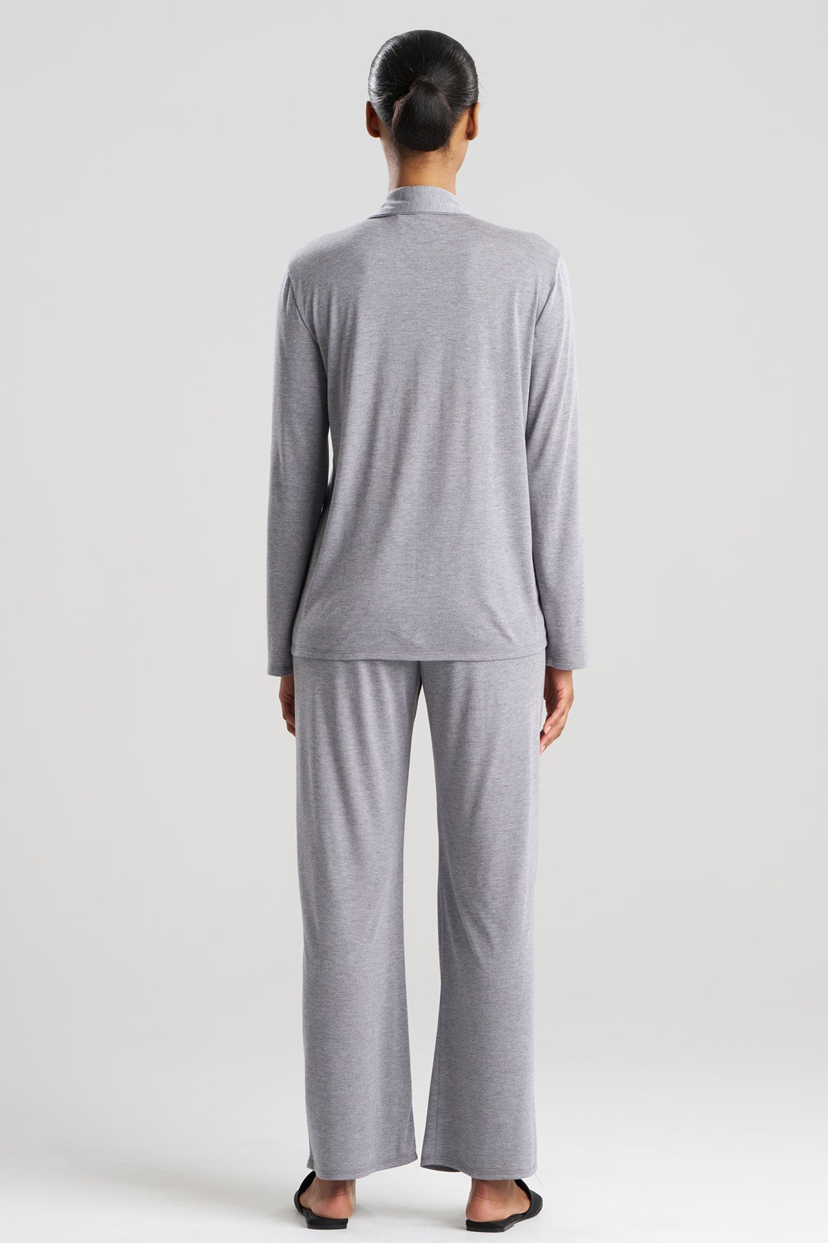 Natori Shangri-La Embroidered TENCEL™ Notch PJ