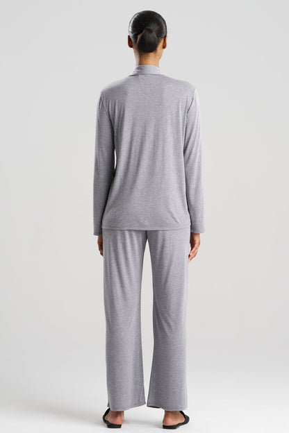 Natori Shangri-La Embroidered TENCEL™ Notch PJ