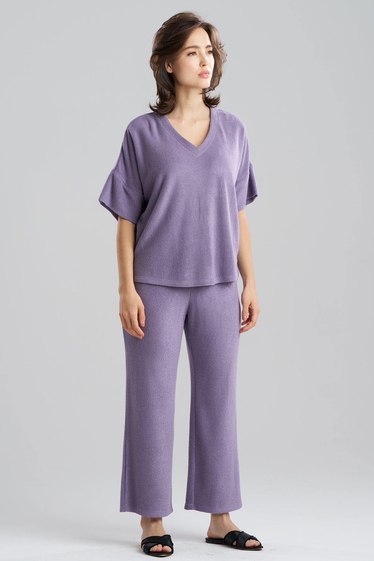 Natori Terry Lounge Top & Pant Set
