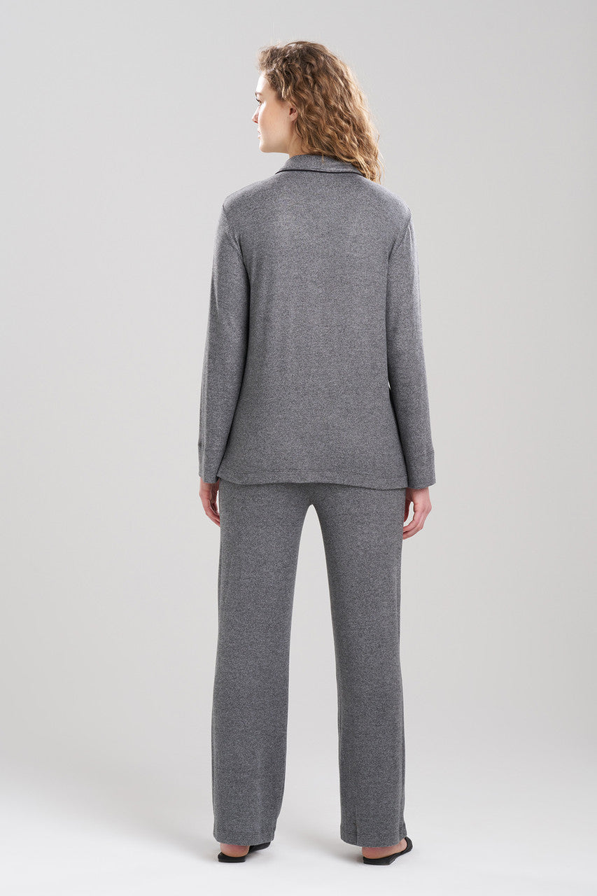 Natori Buy Oasis Notch PJ in Charcoal Online