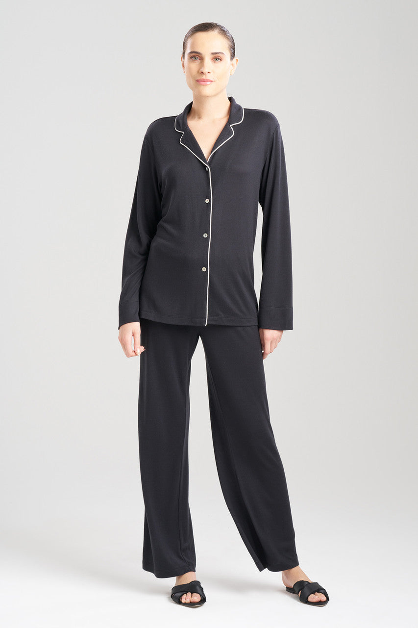Natori Buy Oasis Notch PJ in Black Online