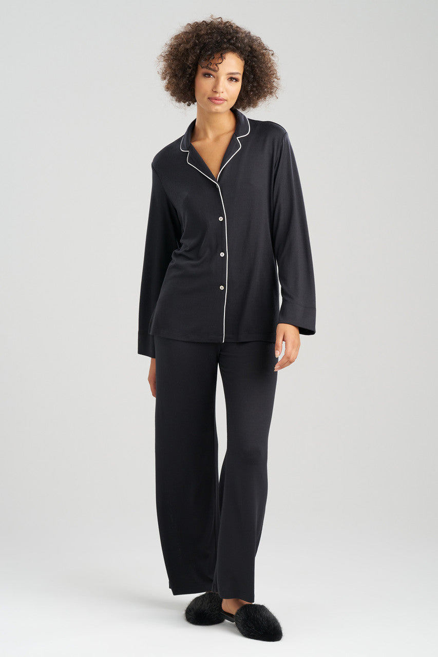 Natori Buy Oasis Notch PJ in Black Online