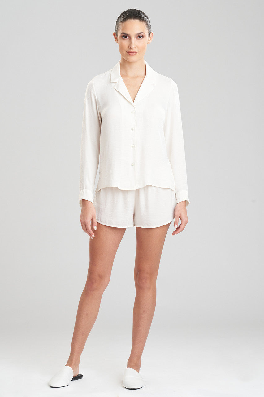 Natori Buy Fairytale Long Sleeve PJ in Warm White Online