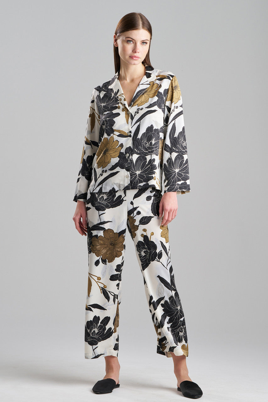 Natori Buy Peony Blossom Notch PJ in Neutral Online