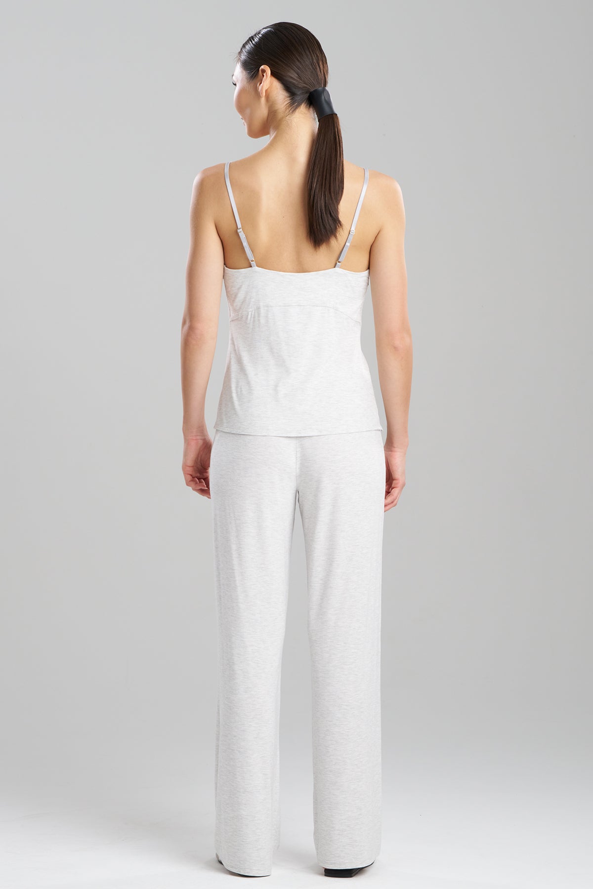 Natori Buy Feathers Essentials Lenzing™ Ecovero™ Viscose Lace Cami PJ in Light Heather Grey Online