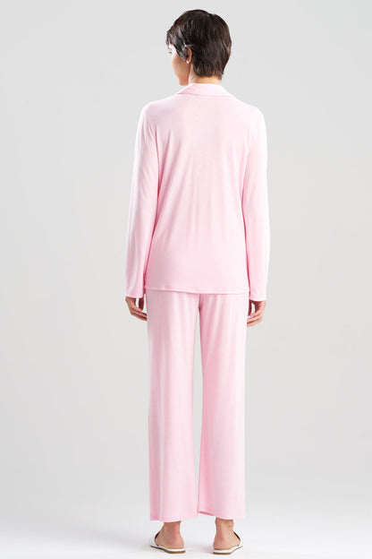 Natori Shangri-La Embroidered TENCEL™ Notch PJ
