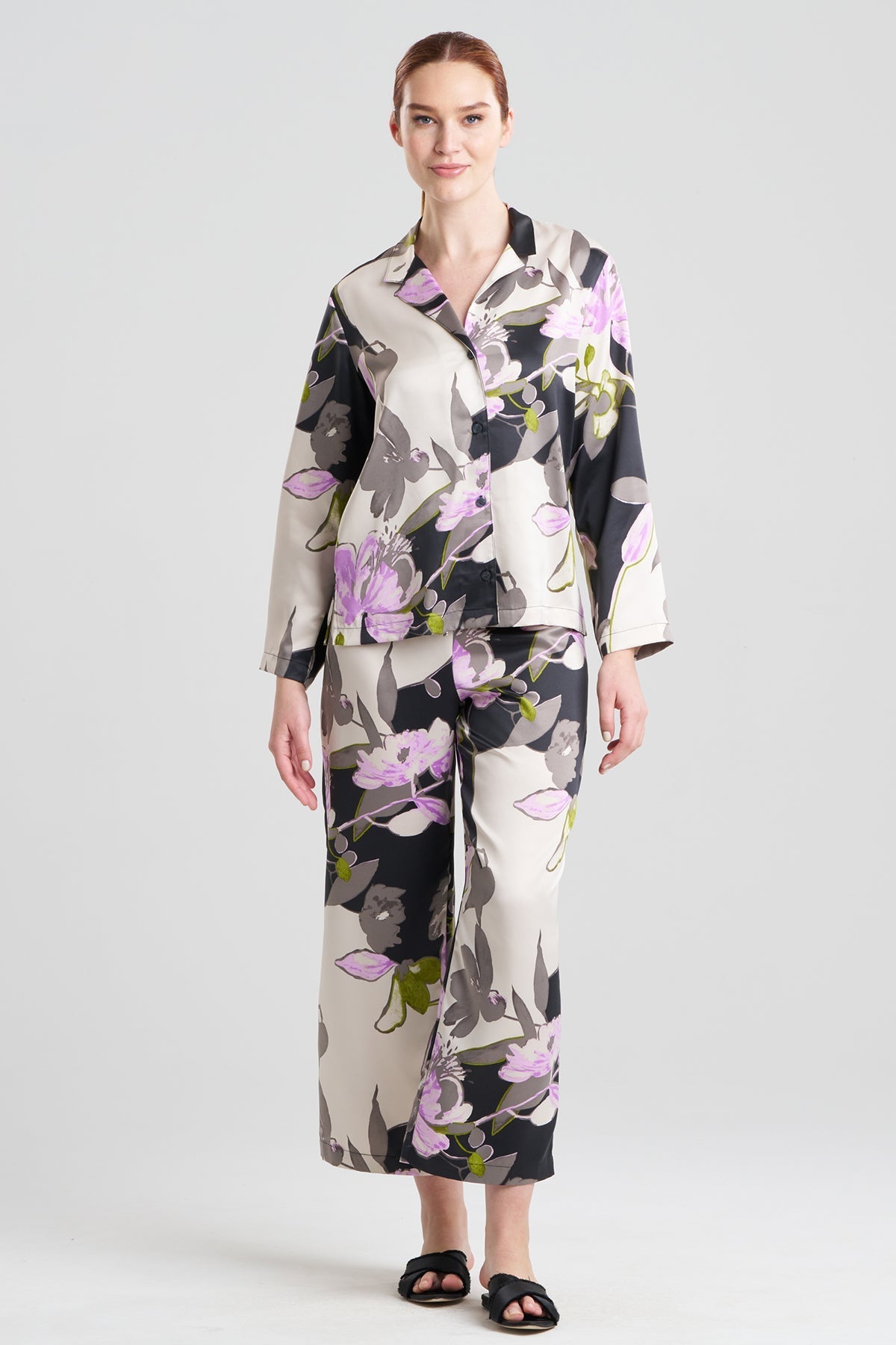 Natori Tsubaki Satin Notch PJ
