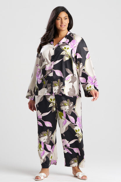 Natori Tsubaki Satin Notch PJ