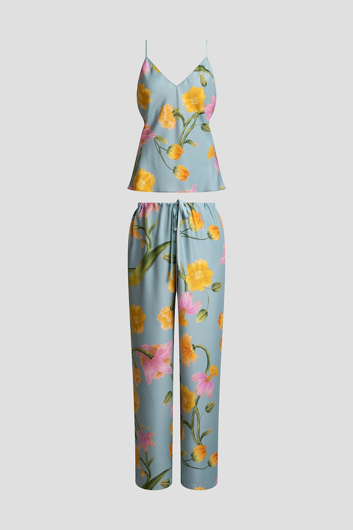 Natori Solene Matte Charmeuse Cami PJ Set