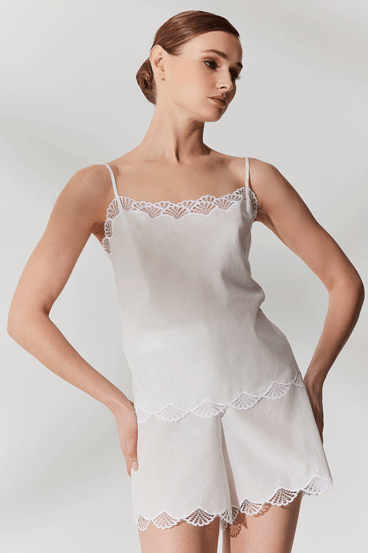 Natori Buy Colette Shorts PJ in White Online