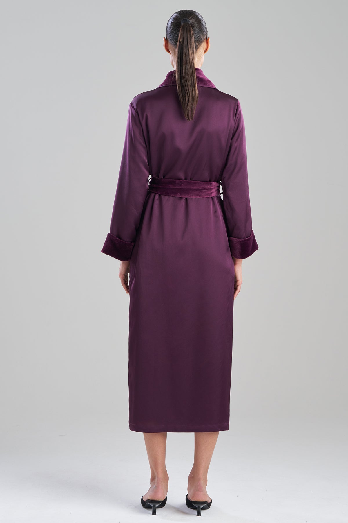 Natori Satin Plush Robe