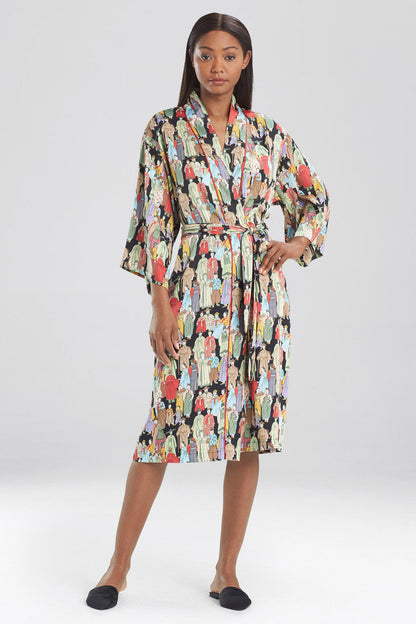 Natori Buy Dynasty Robe in Black Online