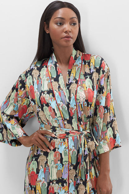 Natori Buy Dynasty Robe in Black Online