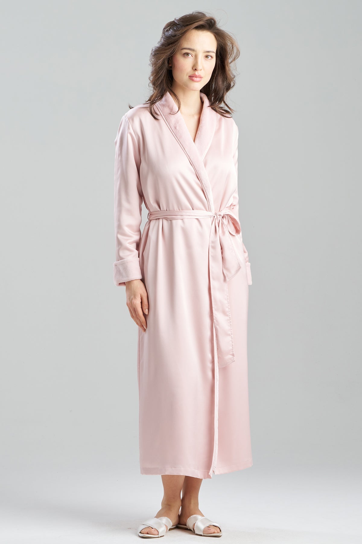Natori Satin Plush Robe