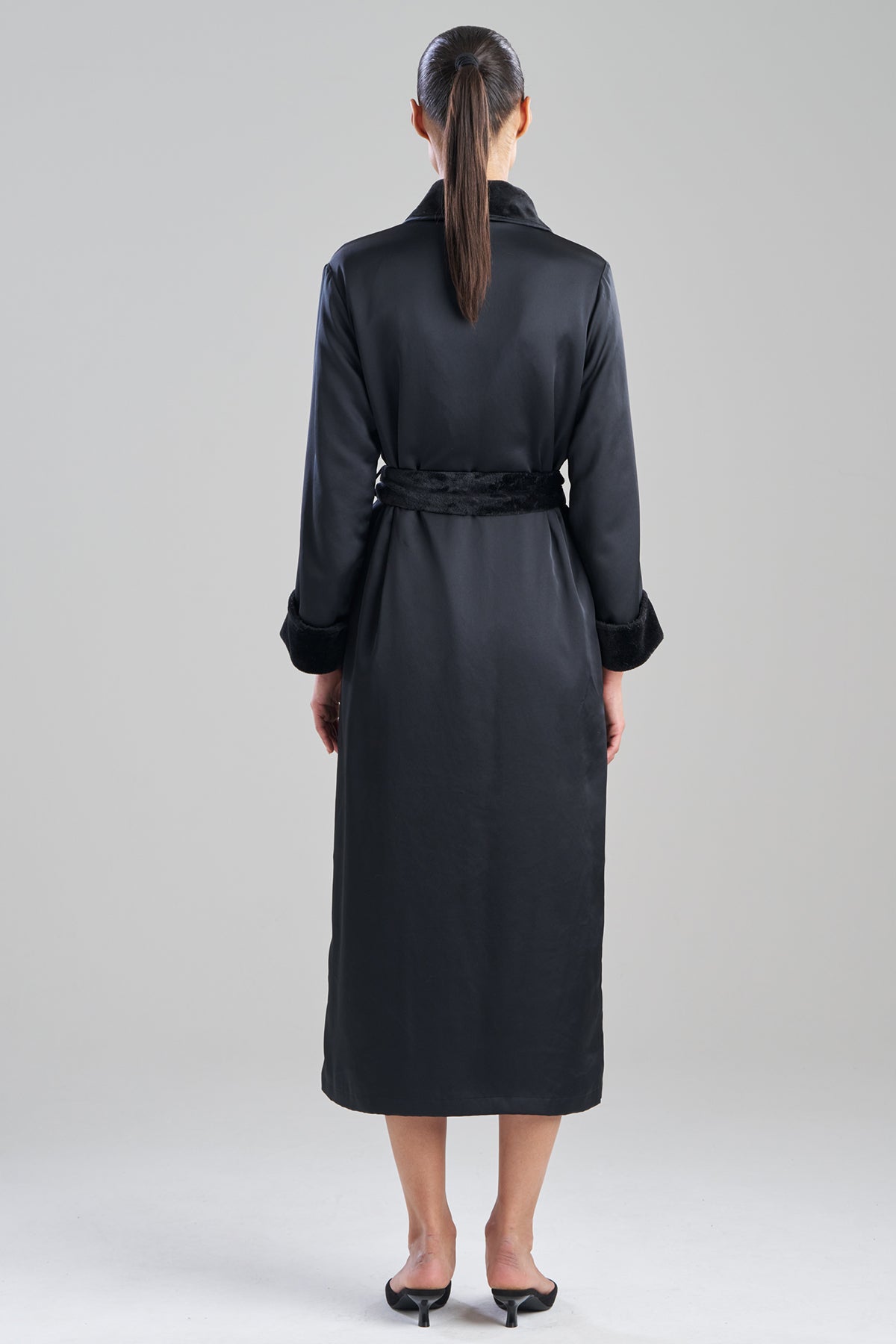 Natori Satin Plush Robe