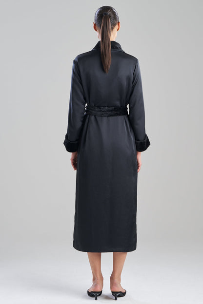 Natori Satin Plush Robe