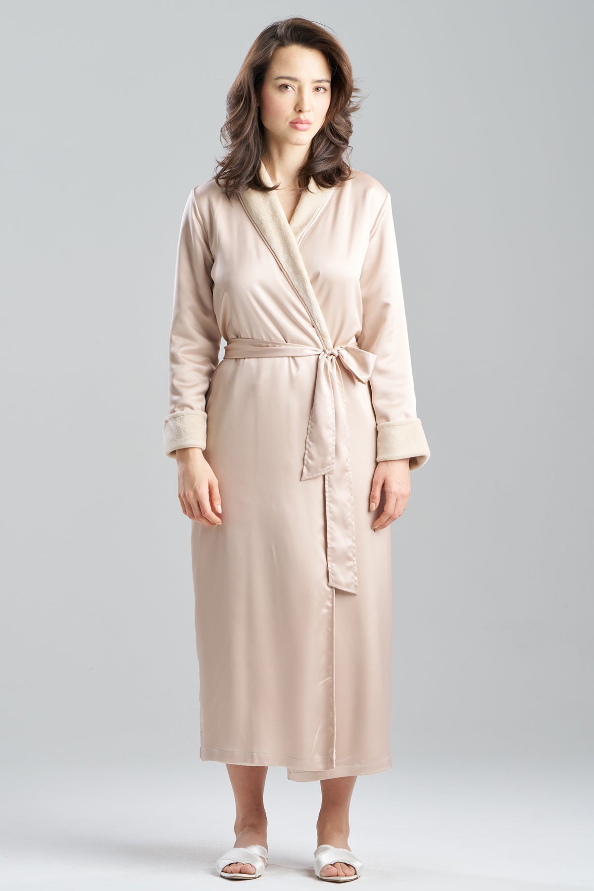 Natori Satin Plush Robe