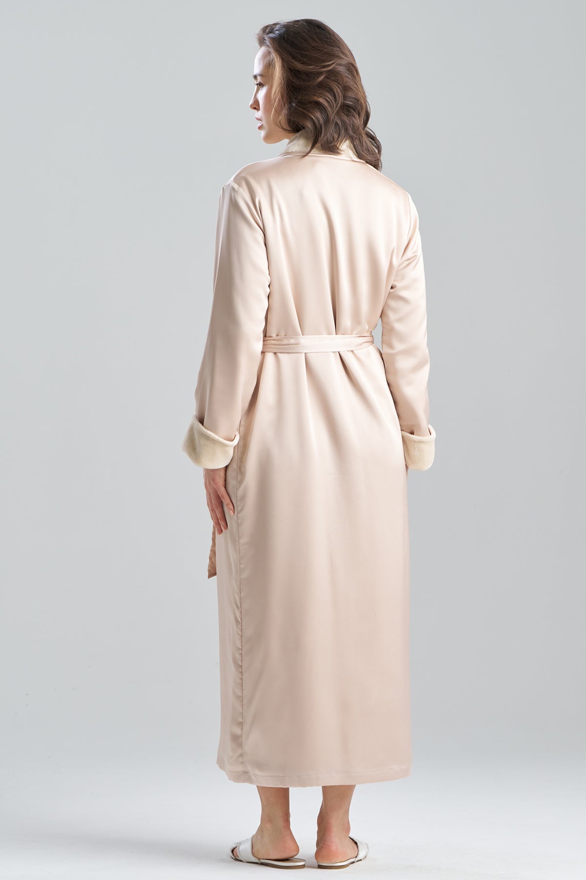 Natori Satin Plush Robe