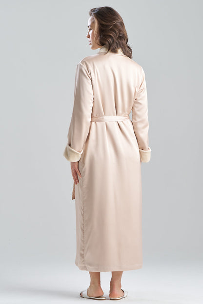 Natori Satin Plush Robe