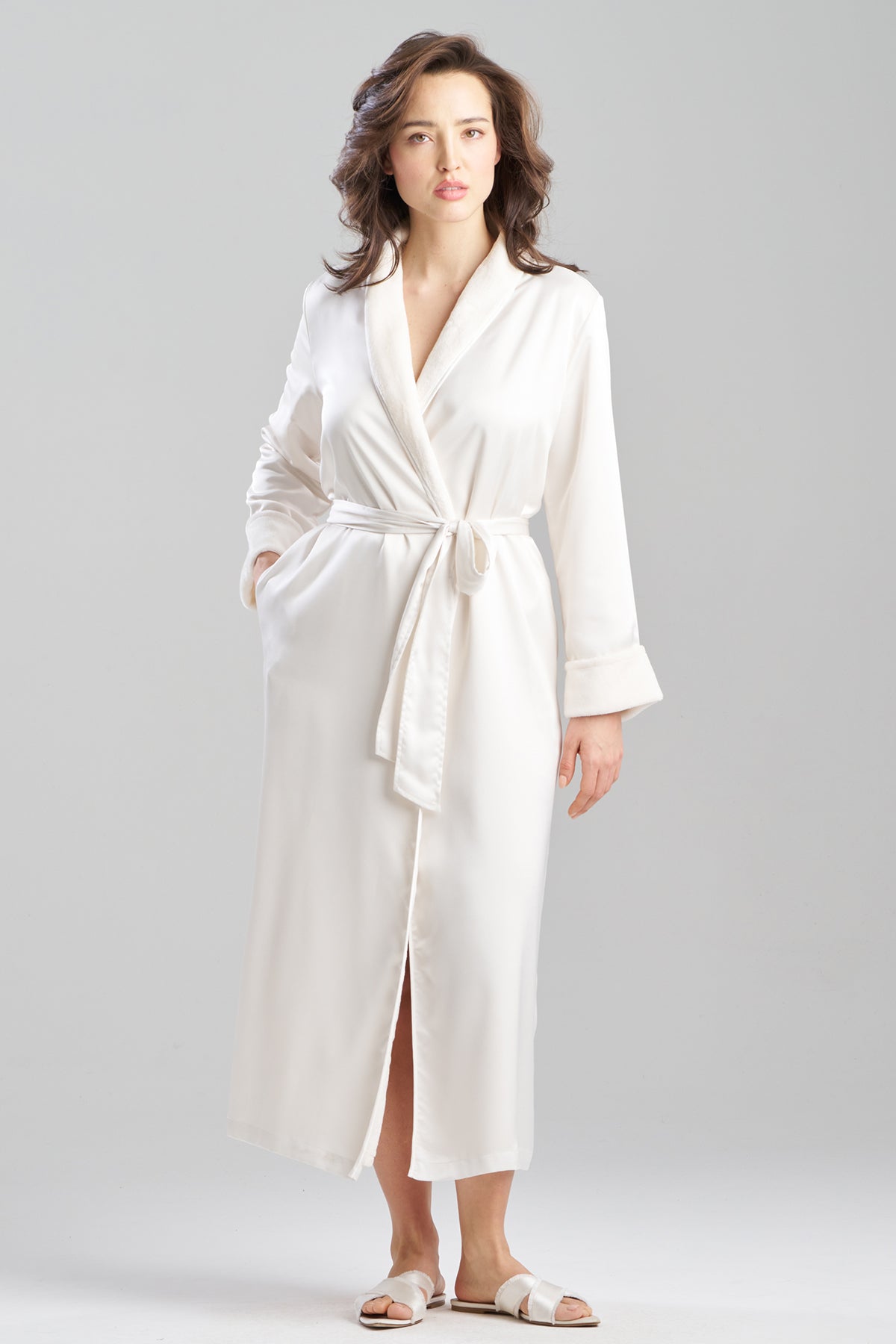 Natori Satin Plush Robe