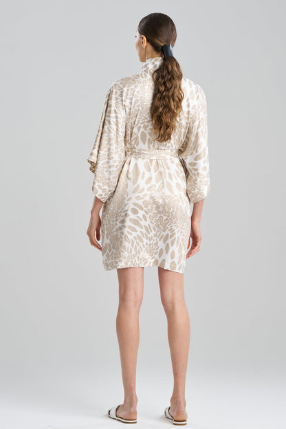 Natori Luxe Leopard Wrap
