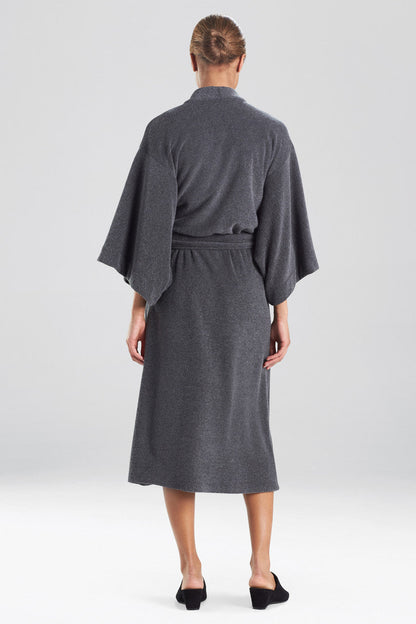 Natori Buy Kham Dragon Embroidered Robe in Black Online