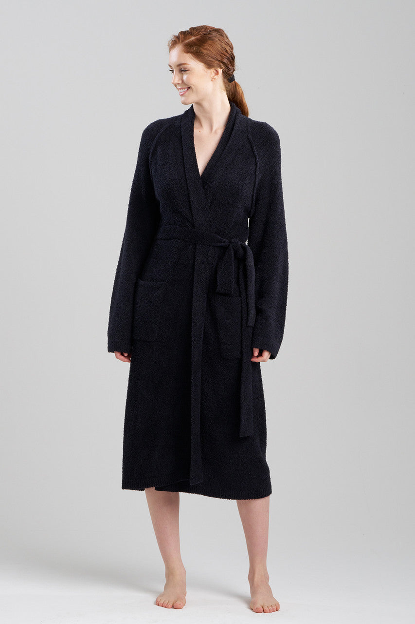 Natori Buy Luna Mellow Robe in Black Online