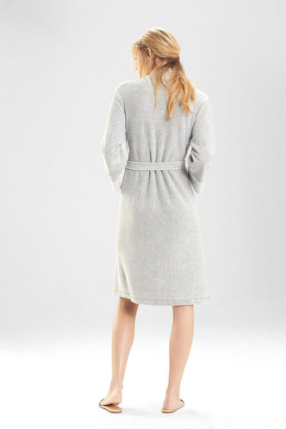 Natori Buy Nirvana Brushed Terry Robe in Heather Gray Online