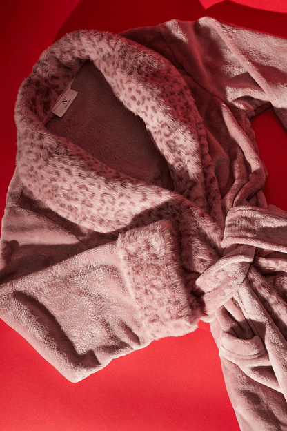 Natori Buy Plush Lynx Robe in Nude Blush Online