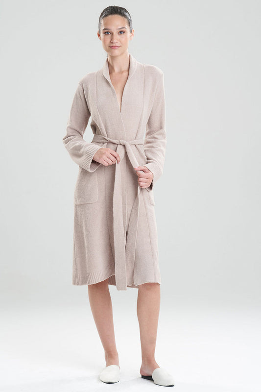 Natori Buy Aura Solid Chenille Robe in Velvet Mink Online