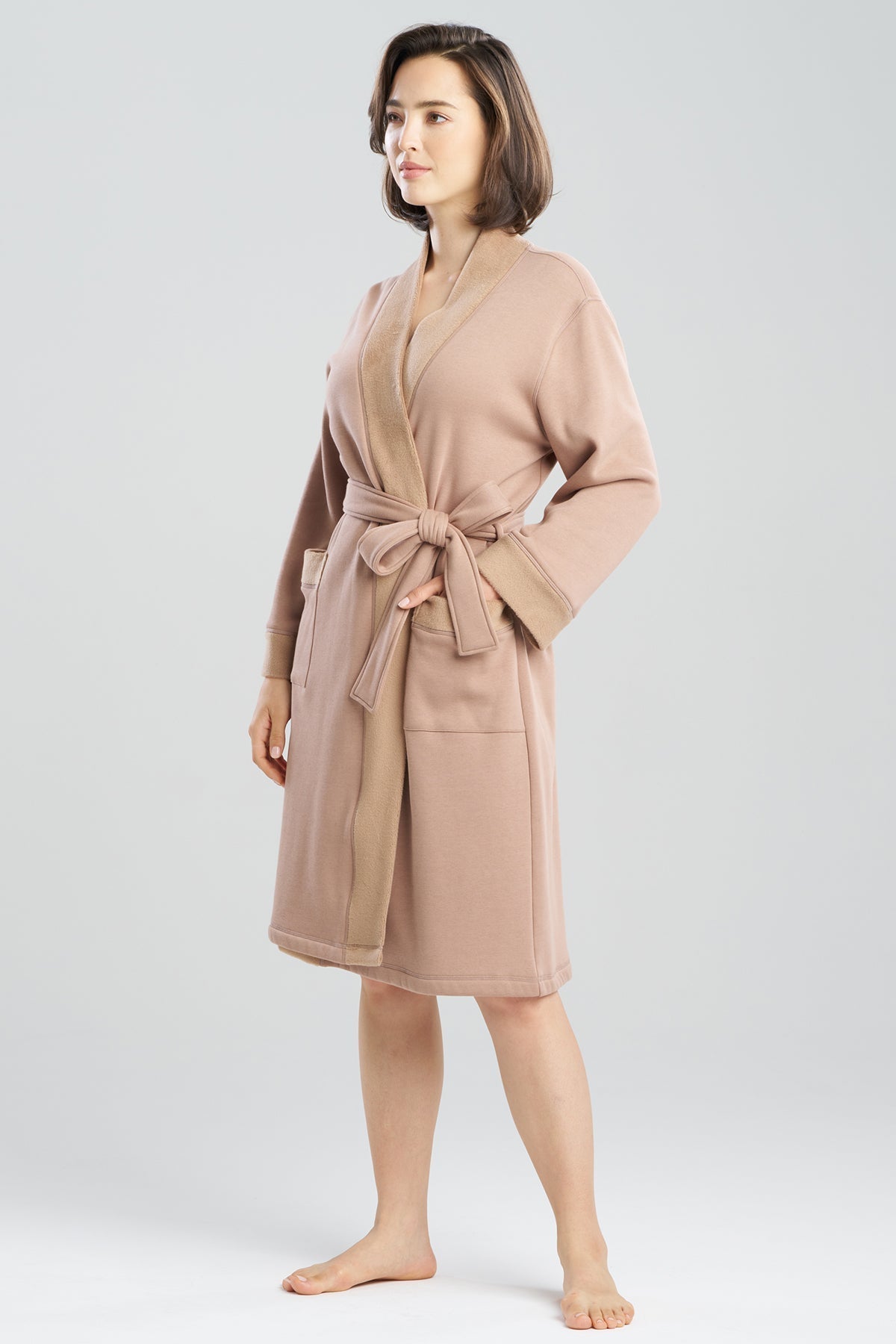 Natori Nova Cozy Brushed Knit Dream Robe